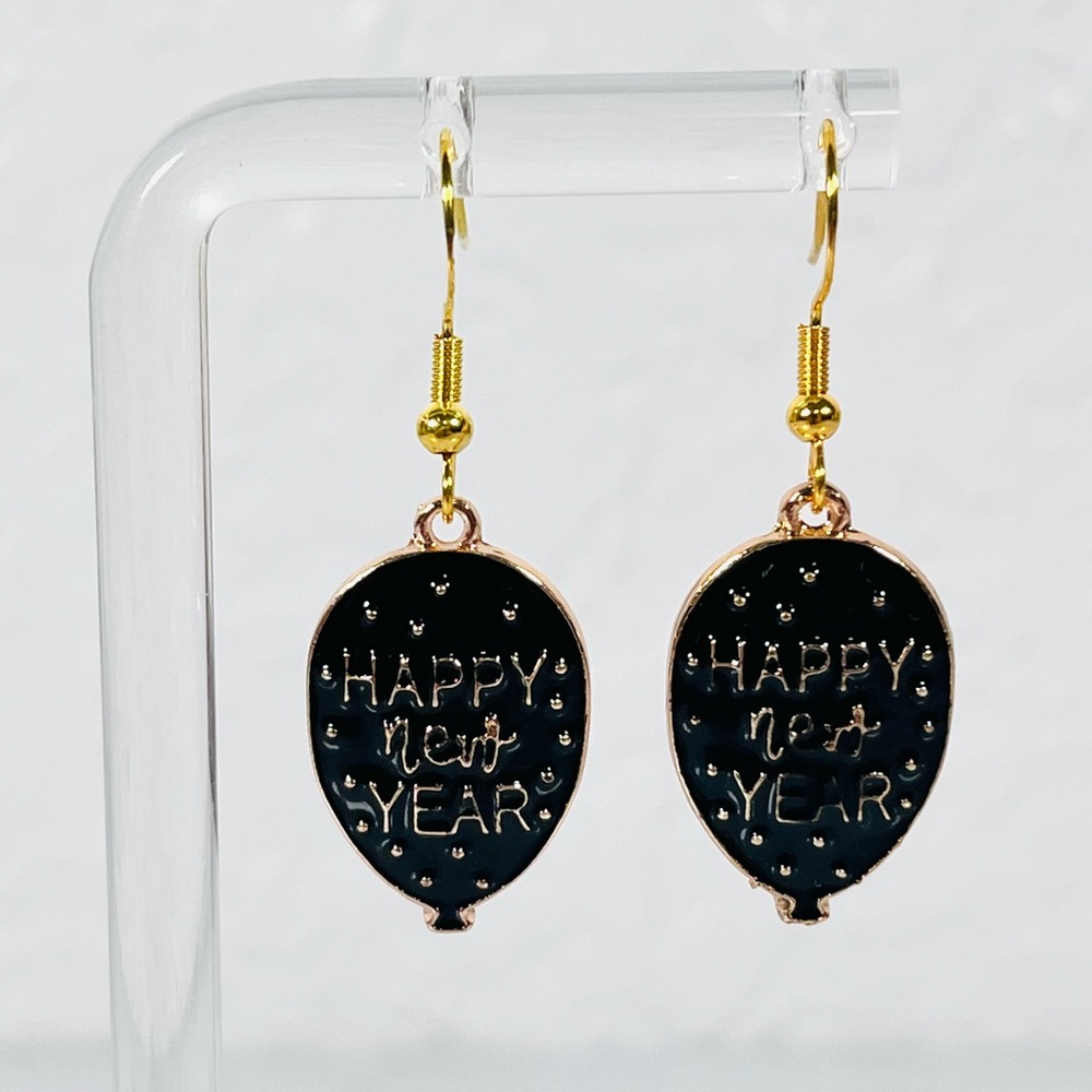 4/$20 New Year Balloon Earrings